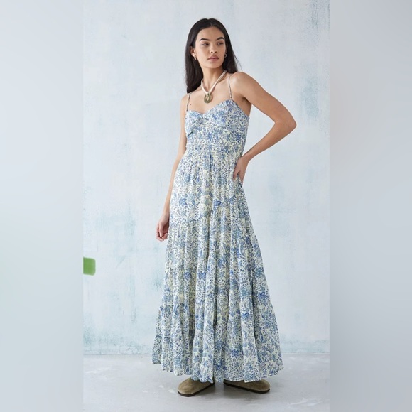 Free People Dresses & Skirts - Free People Sundrenched maxi dress NWT